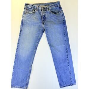 Levi's 505 Blue Denim Straight Leg Men’s 32x30